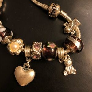 Pandora Bracelet with Charms